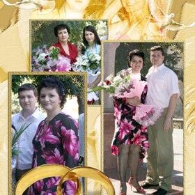 Коллажи: Коллажи свадебные